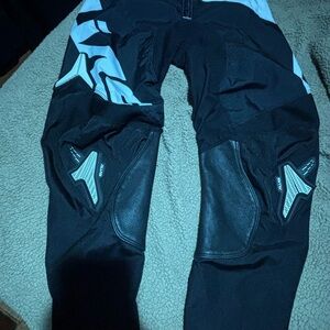 Alpinestars Black and White Racing Pants